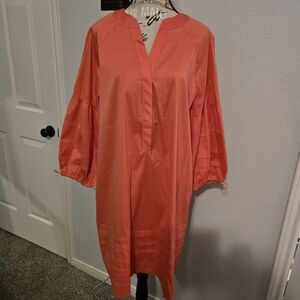Chico's Vibrant Coral Dress
